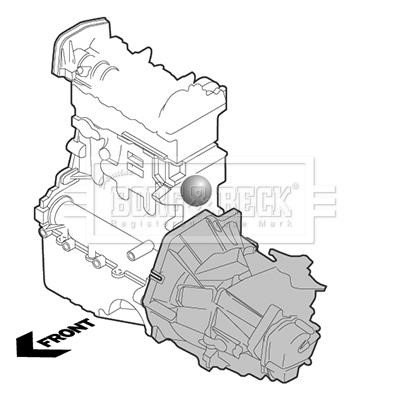 Borg & beck BEM4386 Engine mount BEM4386: Buy near me in Poland at 2407.PL - Good price!