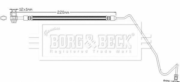 Borg & beck BBH8351 Bremsschlauch BBH8351: Kaufen Sie zu einem guten Preis in Polen bei 2407.PL!