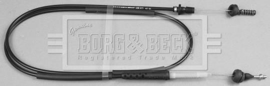 Borg & beck BKA1070 Accelerator cable BKA1070: Buy near me in Poland at 2407.PL - Good price!