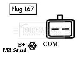 Borg & beck BBA2583 Alternator BBA2583: Buy near me in Poland at 2407.PL - Good price!