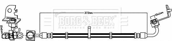 Borg & beck BBH8276 Brake Hose BBH8276: Buy near me in Poland at 2407.PL - Good price!