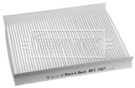 Borg & beck BFC1187 Filter, interior air BFC1187: Buy near me in Poland at 2407.PL - Good price!