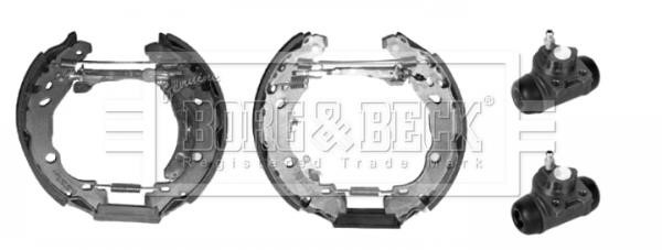 Borg & beck BBS1140K Колодки гальмівні барабанні, комплект BBS1140K: Приваблива ціна - Купити у Польщі на 2407.PL!