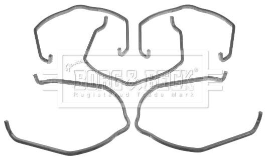 Borg & beck BHC2014 Holding Clamp, charger air hose BHC2014: Buy near me in Poland at 2407.PL - Good price!