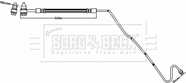 Borg & beck BBH8504 Przewód hamulcowy elastyczny BBH8504: Dobra cena w Polsce na 2407.PL - Kup Teraz!