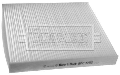 Borg & beck BFC1252 Filter, interior air BFC1252: Buy near me in Poland at 2407.PL - Good price!