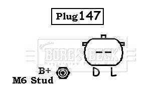 Borg & beck BBA2891 Alternator BBA2891: Buy near me in Poland at 2407.PL - Good price!