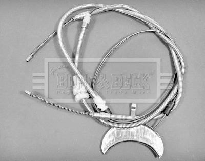 Borg & beck BKB1152 Parking brake cable set BKB1152: Buy near me in Poland at 2407.PL - Good price!