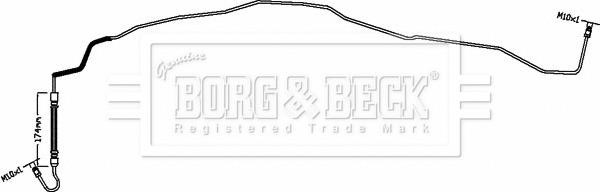 Borg & beck BBH8593 Przewód hamulcowy elastyczny BBH8593: Dobra cena w Polsce na 2407.PL - Kup Teraz!