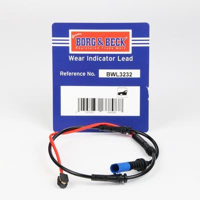 Borg & beck BWL3232 Датчик зносу гальмівних колодок BWL3232: Купити у Польщі - Добра ціна на 2407.PL!