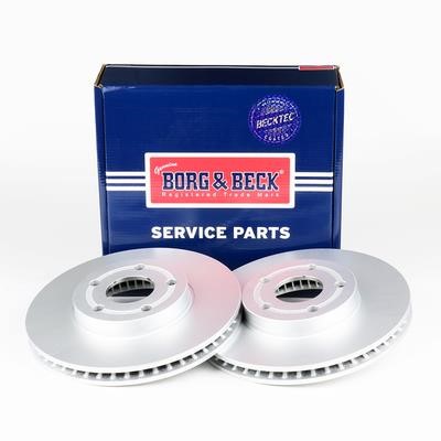 Borg & beck BBD5550 Front brake disc ventilated BBD5550: Buy near me in Poland at 2407.PL - Good price!