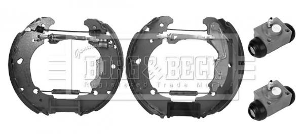 Borg & beck BBS1153K Brake shoe set BBS1153K: Buy near me in Poland at 2407.PL - Good price!