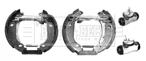 Borg & beck BBS1058K Brake shoe set BBS1058K: Buy near me in Poland at 2407.PL - Good price!