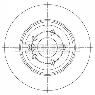 Borg & beck BBD5377 Wentylowana tarcza hamulcowa z tyłu BBD5377: Dobra cena w Polsce na 2407.PL - Kup Teraz!