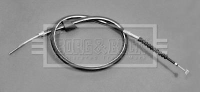 Borg & beck BKB1737 Cable Pull, parking brake BKB1737: Buy near me in Poland at 2407.PL - Good price!