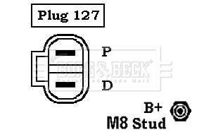 Borg & beck BBA2190 Alternator BBA2190: Buy near me in Poland at 2407.PL - Good price!