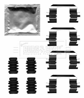 Borg & beck BBK1637 Zestaw montażowy klocków hamulcowych BBK1637: Dobra cena w Polsce na 2407.PL - Kup Teraz!