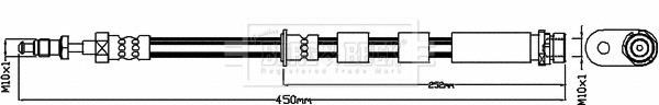 Borg & beck BBH8502 Bremsschlauch BBH8502: Kaufen Sie zu einem guten Preis in Polen bei 2407.PL!