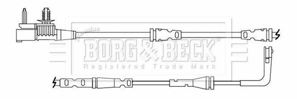 Borg & beck BWL3214 Czujnik zużycia klocków hamulcowych BWL3214: Dobra cena w Polsce na 2407.PL - Kup Teraz!