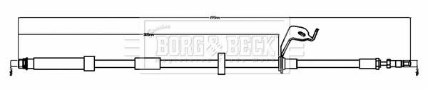 Borg & beck BBH8781 Przewód hamulcowy elastyczny BBH8781: Dobra cena w Polsce na 2407.PL - Kup Teraz!