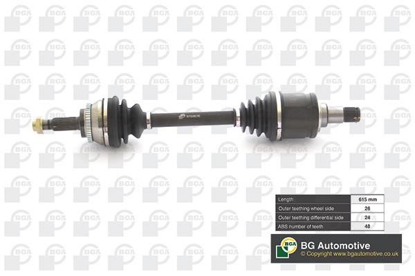 BGA DS7608L Drive shaft DS7608L: Buy near me in Poland at 2407.PL - Good price!