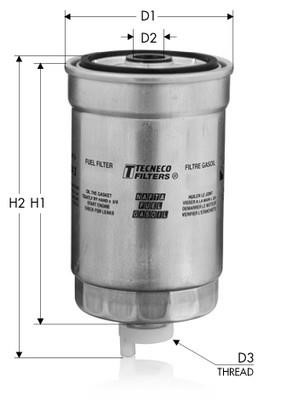 Tecneco GS60 Fuel filter GS60: Buy near me in Poland at 2407.PL - Good price!