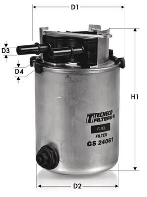 Tecneco GS24061 Fuel filter GS24061: Buy near me in Poland at 2407.PL - Good price!