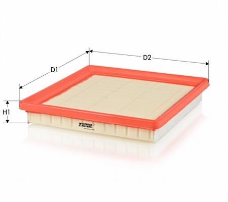 Tecneco AR326PM Filtr powietrza AR326PM: Dobra cena w Polsce na 2407.PL - Kup Teraz!