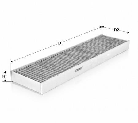 Tecneco CK9495-C Activated Carbon Cabin Filter CK9495C: Buy near me in Poland at 2407.PL - Good price!