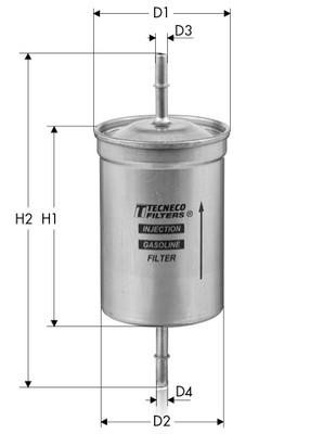 Tecneco IN88 Fuel filter IN88: Buy near me at 2407.PL in Poland at an Affordable price!