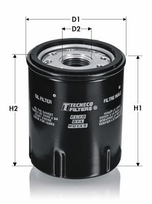 Tecneco OL193 Filtr oleju OL193: Dobra cena w Polsce na 2407.PL - Kup Teraz!