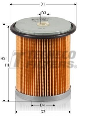 Tecneco GS0449 Fuel filter GS0449: Buy near me in Poland at 2407.PL - Good price!