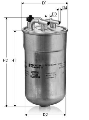 Tecneco GS8021 Fuel filter GS8021: Buy near me in Poland at 2407.PL - Good price!