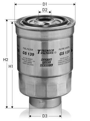 Tecneco GS139 Fuel filter GS139: Buy near me at 2407.PL in Poland at an Affordable price!