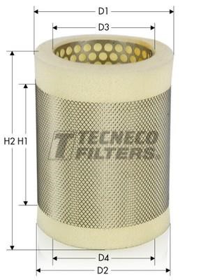 Tecneco AR880S Air filter AR880S: Buy near me at 2407.PL in Poland at an Affordable price!