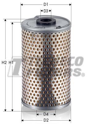 Tecneco GS0447 Fuel filter GS0447: Buy near me in Poland at 2407.PL - Good price!