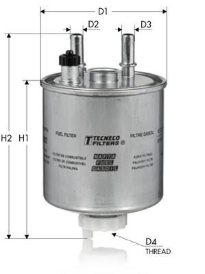 Tecneco GS9022 Fuel filter GS9022: Buy near me in Poland at 2407.PL - Good price!
