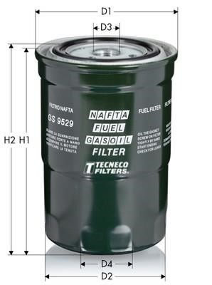Tecneco GS9529 Fuel filter GS9529: Buy near me in Poland at 2407.PL - Good price!