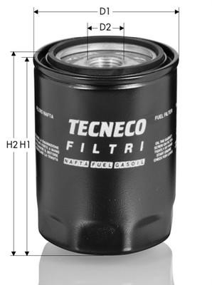 Tecneco GS438 Fuel filter GS438: Buy near me in Poland at 2407.PL - Good price!
