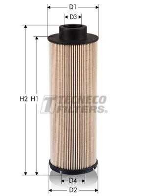 Tecneco GS09670-E Fuel filter GS09670E: Buy near me in Poland at 2407.PL - Good price!