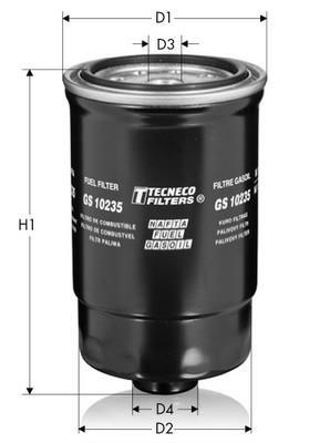 Tecneco GS10235 Fuel filter GS10235: Buy near me in Poland at 2407.PL - Good price!
