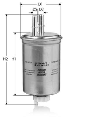 Tecneco GS226 Fuel filter GS226: Buy near me in Poland at 2407.PL - Good price!