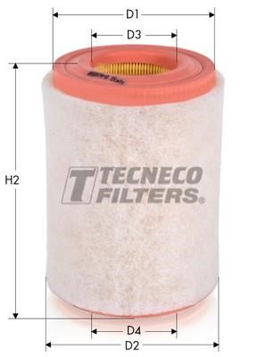 Tecneco AR128XF Air filter AR128XF: Buy near me in Poland at 2407.PL - Good price!
