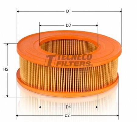 Tecneco AR346 Filtr powietrza AR346: Dobra cena w Polsce na 2407.PL - Kup Teraz!