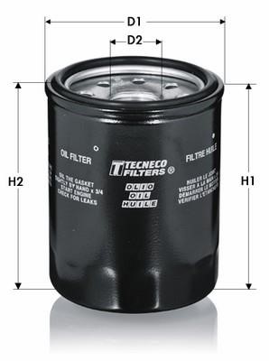 Tecneco OL198-J Oil Filter OL198J: Buy near me in Poland at 2407.PL - Good price!