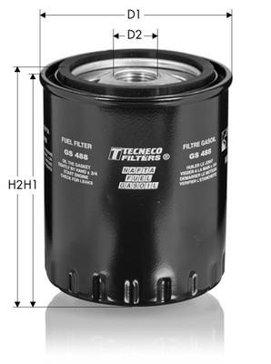 Tecneco GS488 Fuel filter GS488: Buy near me in Poland at 2407.PL - Good price!