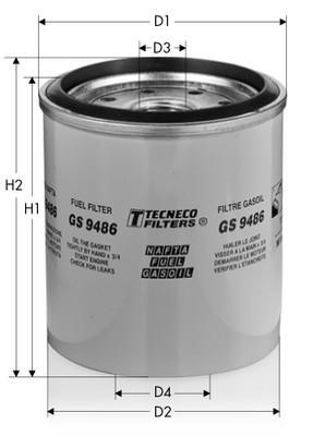Tecneco GS9486 Fuel filter GS9486: Buy near me in Poland at 2407.PL - Good price!