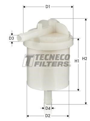 Tecneco IN4143 Fuel filter IN4143: Buy near me in Poland at 2407.PL - Good price!