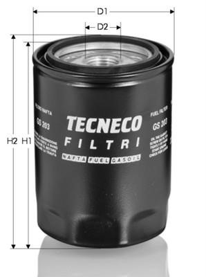 Tecneco GS203 Fuel filter GS203: Buy near me in Poland at 2407.PL - Good price!