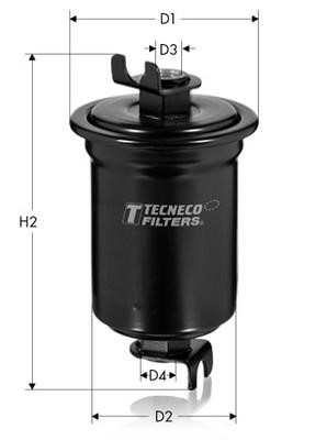 Tecneco IN6898 Топливный фильтр IN6898: Отличная цена - Купить в Польше на 2407.PL!